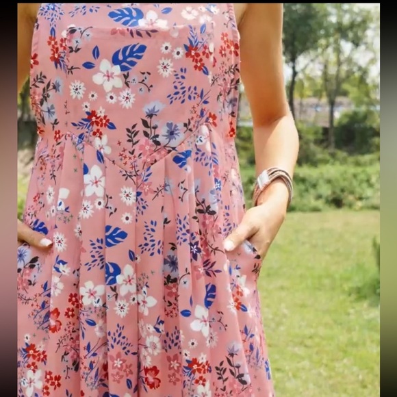 Floral Pink Jumpsuit - Picture 8 of 15